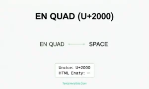 EN QUAD (U+2000)