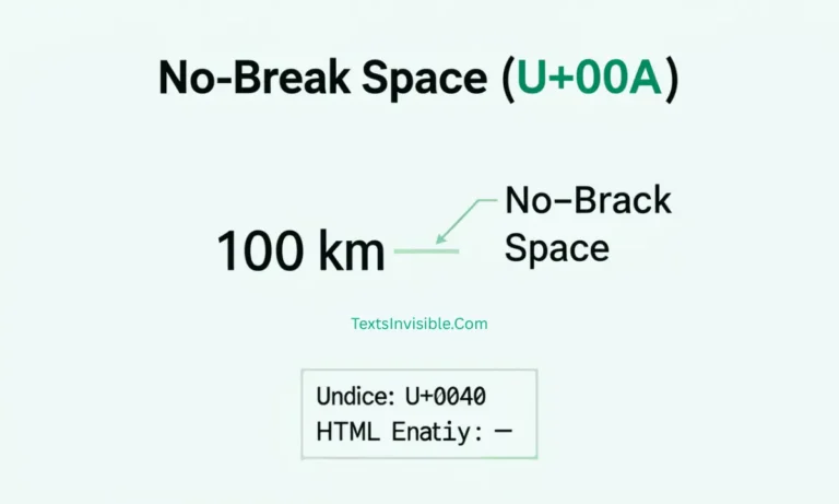 No-Break Space