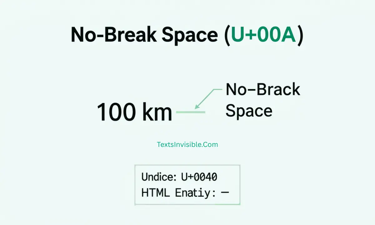 No-Break Space